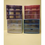 ORGANIZADOR 3 CAJONES CELESTE TAV02-52